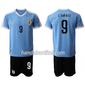 Uruguay Luis Suarez 9 Kinder Heim Trikotsatz 2019/20 Kurzarm (+ Kurze Hosen)